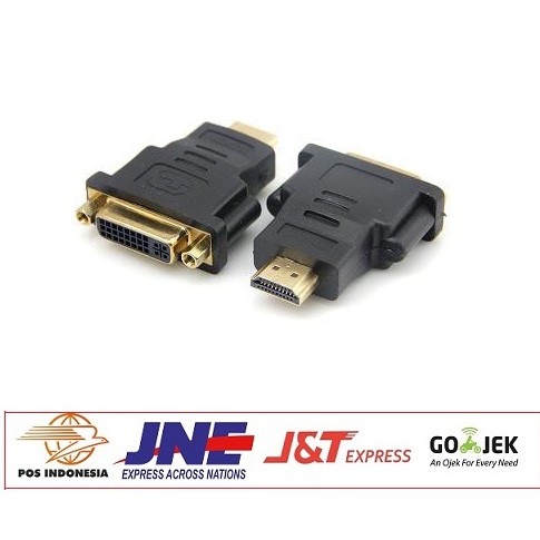 KONEKTOR CONNECTOR CONVERTER HDMI MALE TO DVI FEMALE 24+5