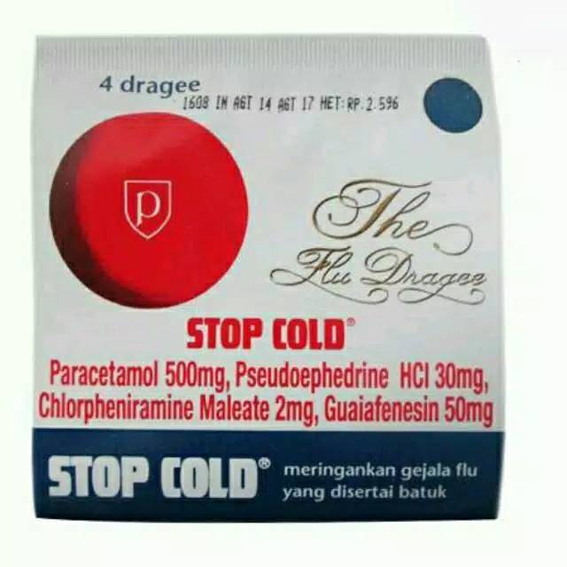 Stop Cold tablet ORIGINAL-BPOM