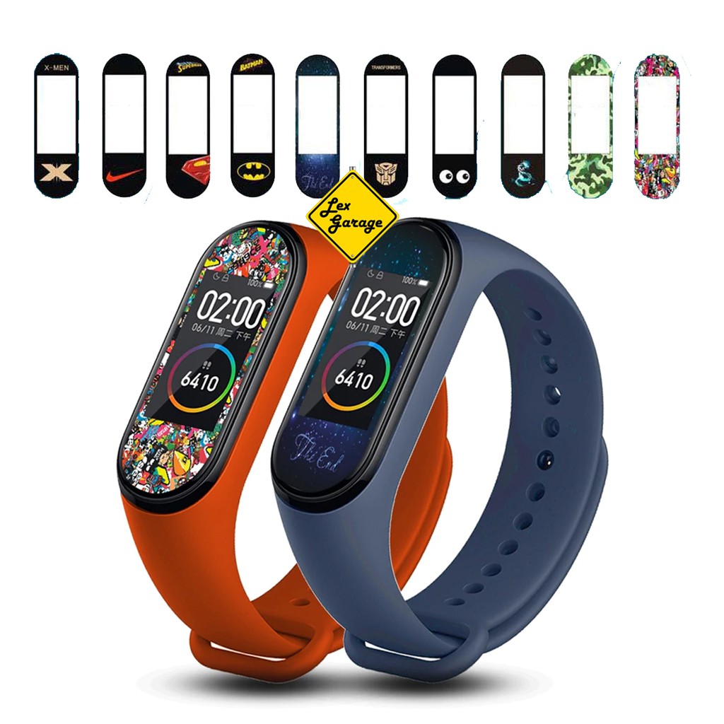 Anti Gores Mi Band 4 Screen Guard Protector Character - Soft TPU