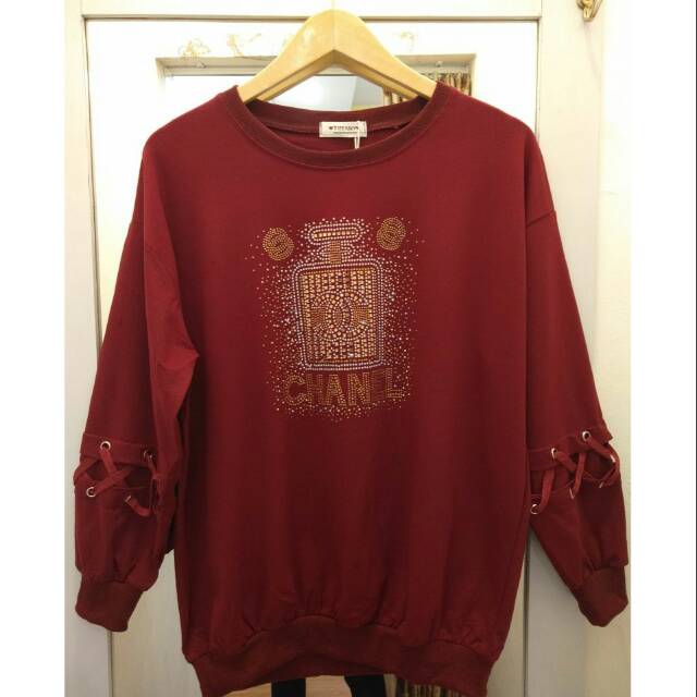 Blouse kaos Chanel