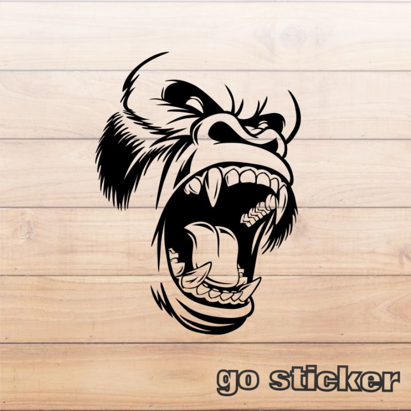 

sticker king kong