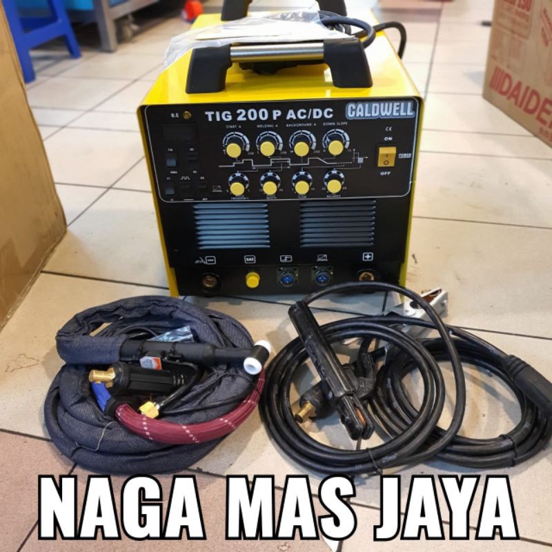 MESIN LAS ARGON CALDWELL TIG 200P AC DC / TRAFO LAS ARGON CALDWELL TIG 200 P AC/DC