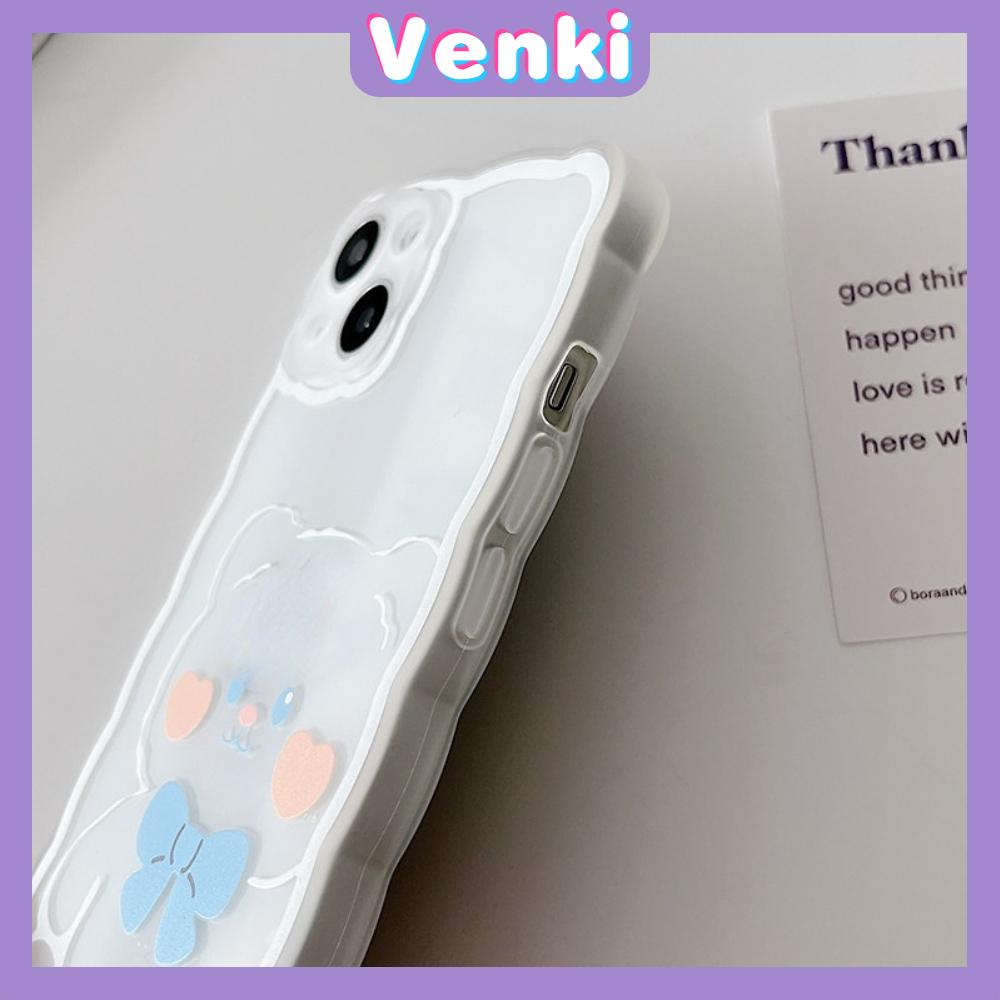 iPhone Case Silicone Soft Case Clear Case Airbag Shockproof Camera Cover Protection Cartoon Cute Bear Compatible For iPhone 11 iPhone 13 Pro Max iPhone 12 Pro Max iPhone 7 Plus