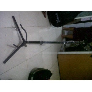 Stand Gitar Bass Ukulele Biola Gitarlele Model Jepit Stand Lock Bahan Stailess Murah Jakarta