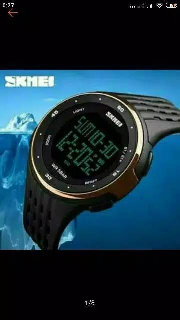 SKMEI1219 original + BOX skmei kaleng