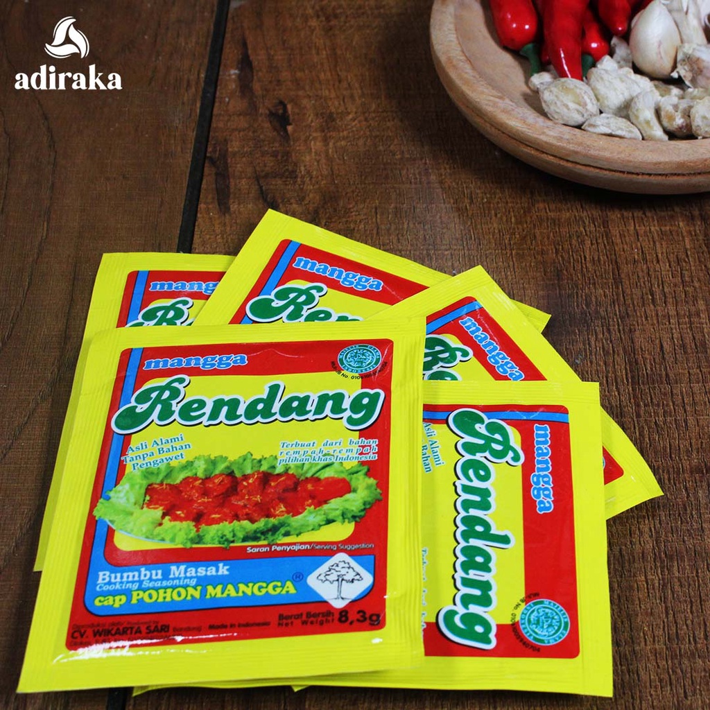 

Bumbu RENDANG Padang Daging Sapi Instan Sachet Cap Pohon Mangga - POMANG