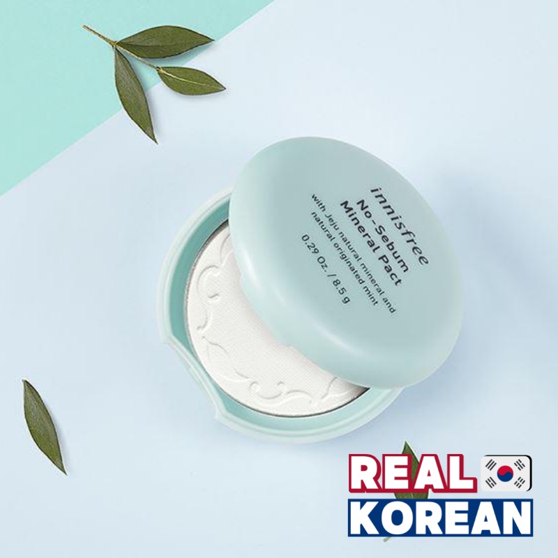 innisfree no-sebum mineral pact 8.5g