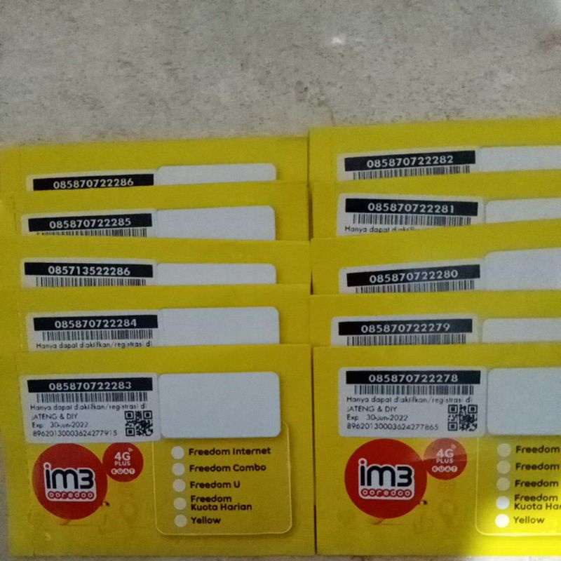 nomor cantik indosat