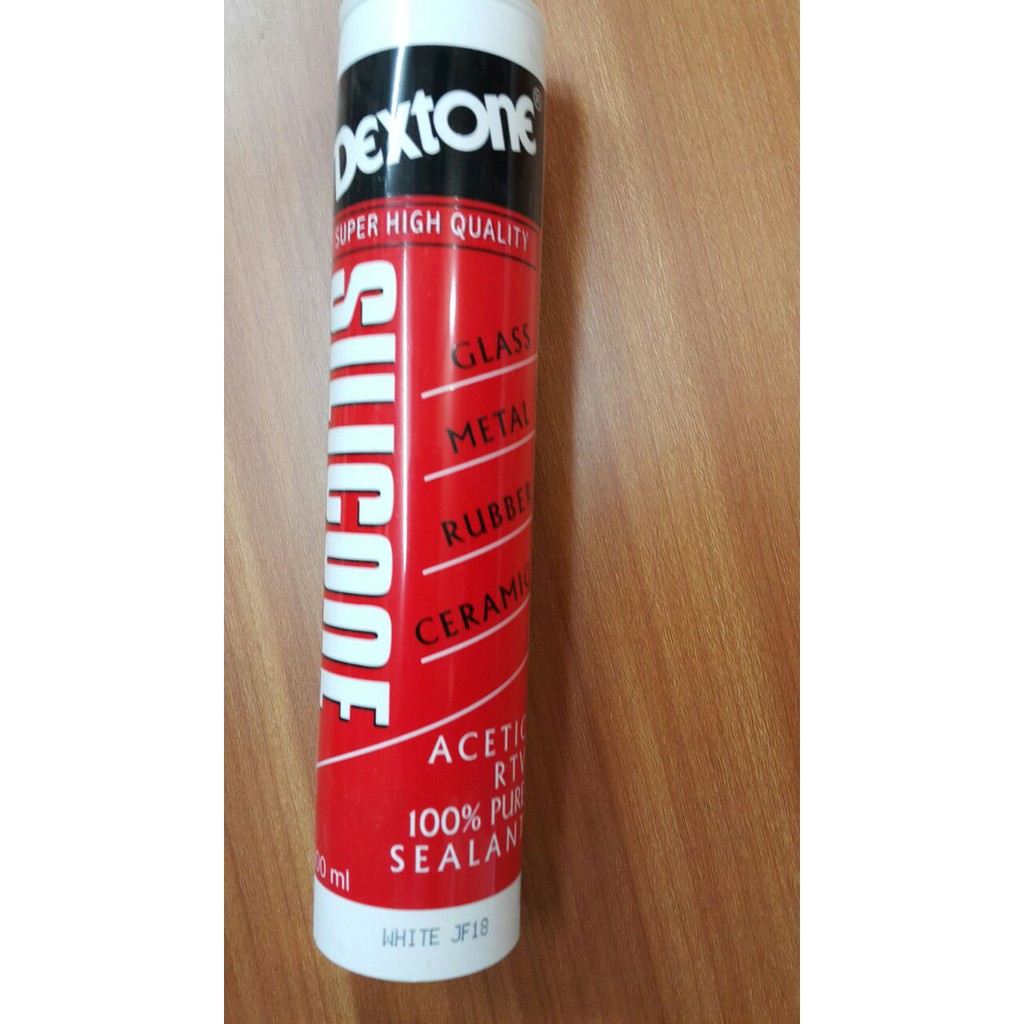 LEM KACA AQUARIUM / SEALANT KACA / DEXTONE SILICONE 300ML