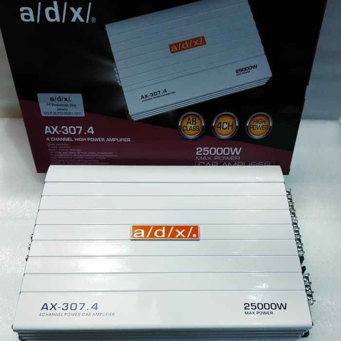 Power ADX AX-307.4 - High Power Amplifier - ADX