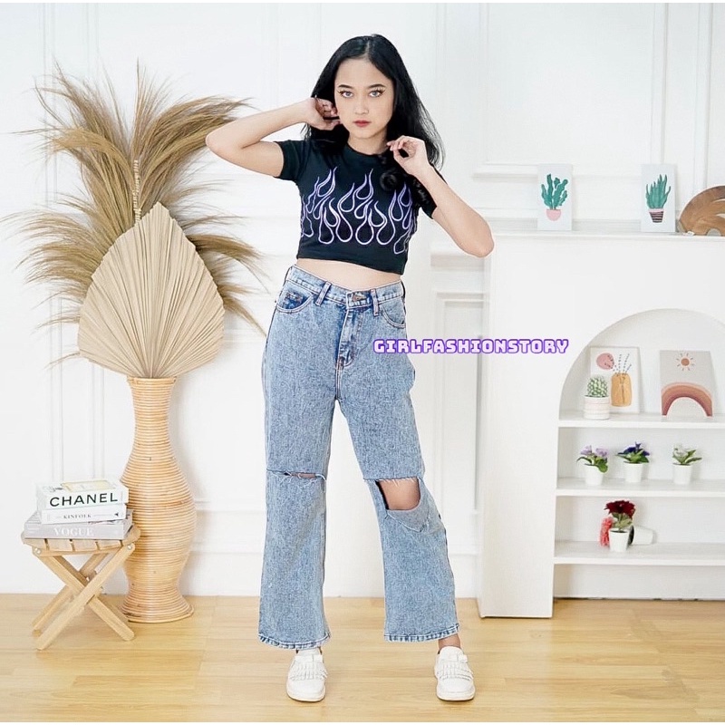 Tq88indonesia Fashion Blouse Crop Wanita  Lengan Pendek / Blus Lunox Shining RIB Crop Top/ Baju Santai Wanita Kekinian / Baju Crop Wanita Terbaru /Ootd / Baju seksi Wanita / Baju Atasan Wanita