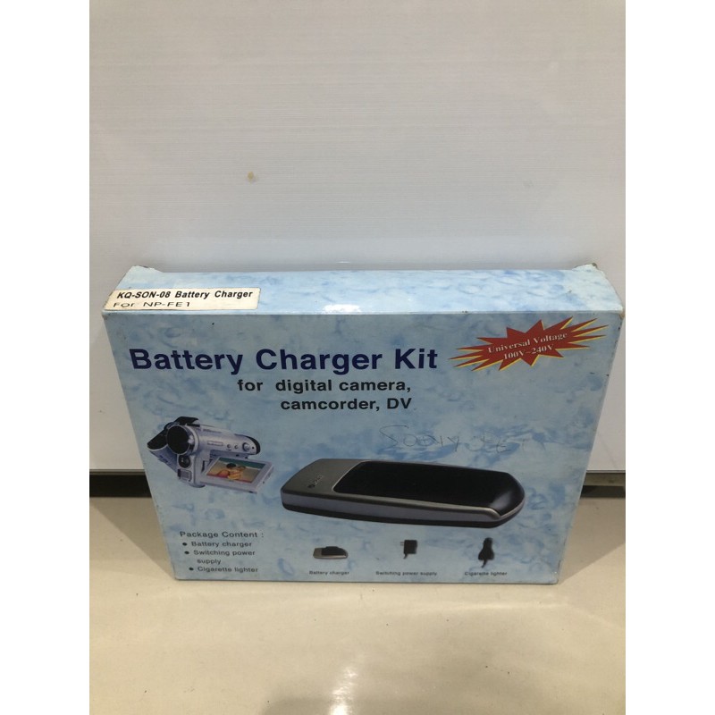 Sale Charger kit KQ-SON-08 for Baterai Sony NP-FE1