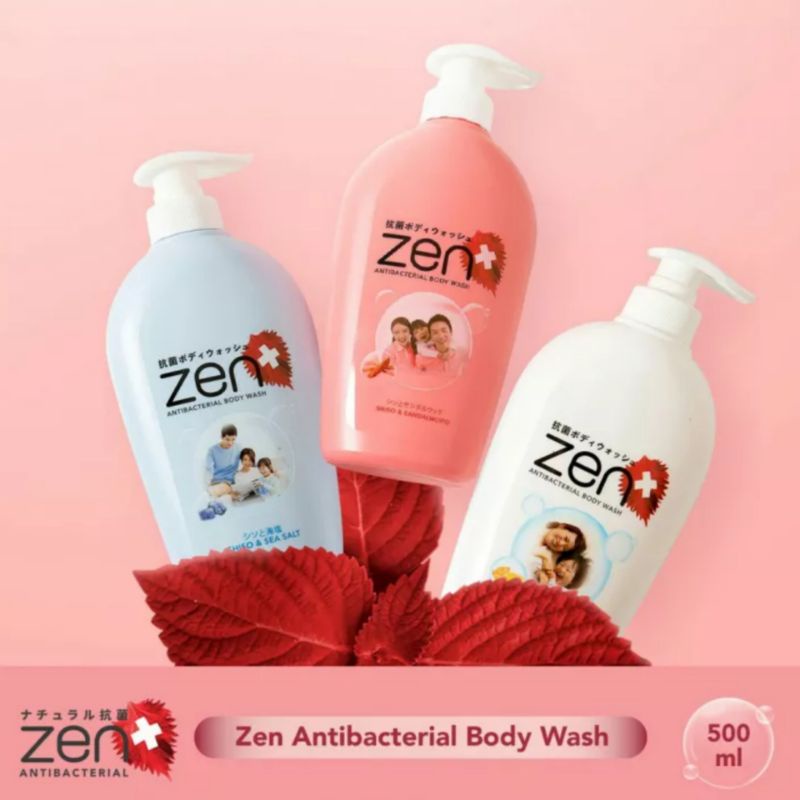 Zen Antibacterial Body Wash 500ml