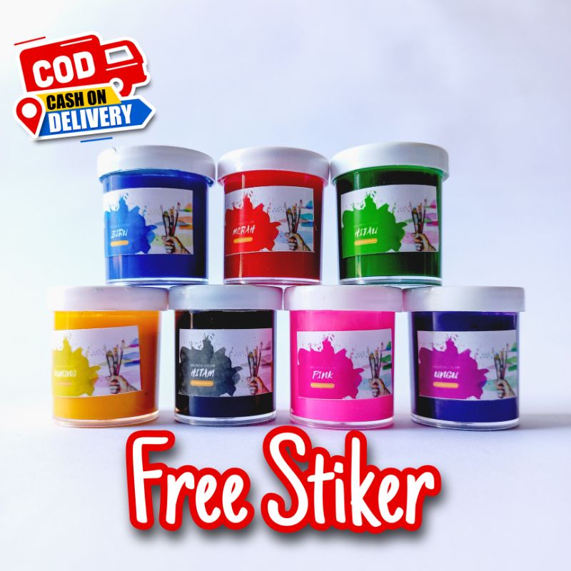 

Cat Air Lukis (20ml) 7 Warna