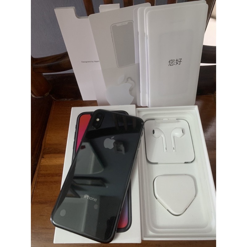 iPhone X 64gb space grey fullset ori
