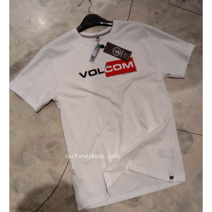 Kaos Volcom Original New Arrival Msf Band Wht