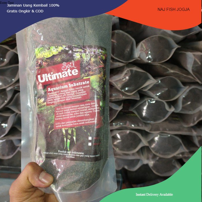 Soil Ultimate Aqua riset 1kg berkualitas