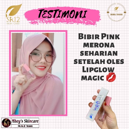 SR12 LIP GLOW MAGIC 2 GRAM BIBIR GLOSSY GLOWING WARNA BIBIR CANTIK LEMBAB