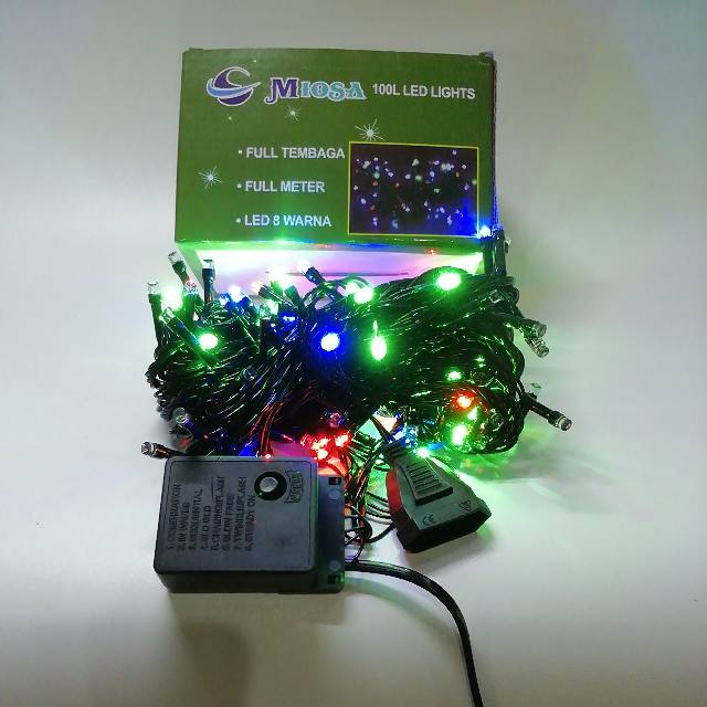 Lampu Tumblr MS-100 LED Full 10m Box Natal Murah Tumblr