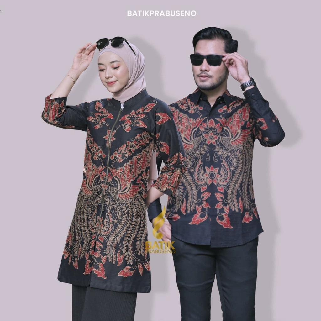 INA BATIK COUPLE PRABUSENO ORIGINAL MODERN PREMIUM ORIGINAL