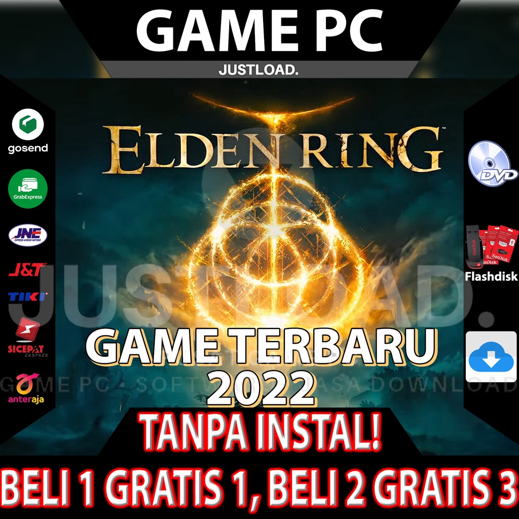 ELDEN RING PC TERBARU 2022 GAME PC KOMPUTER LAPTOP GAMING TERMURAH