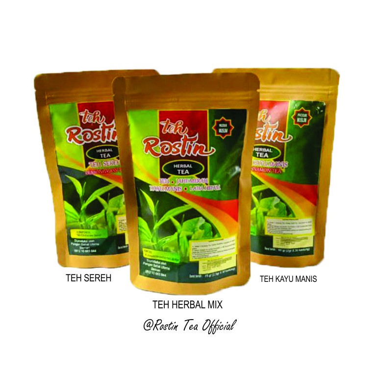 

PAKET TEH HERBAL ,TEH SEREH, TEH HERBAL MIX DAN TEH KAYU MANIS