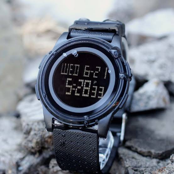 [COD] Jam tangan pria wanita 511 Tahan Air digital 1206 anti air ekstra tipis