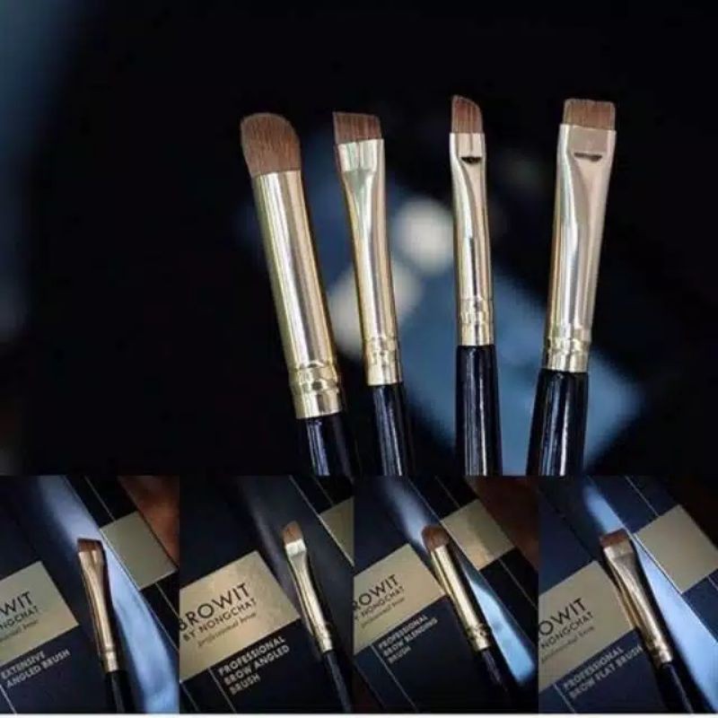 (READY) BROWIT BY NONGCHAT Professional Brow Brush By Nongchat Thailand