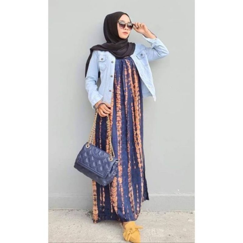 DRESS LOBEK PANJANG/DASTER LOBEK PANJANG BALI ORIGINAL