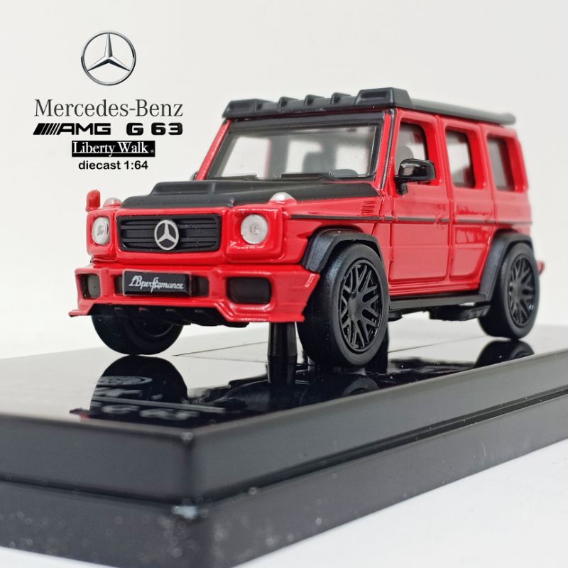 Para64 Mercedes Benz G63 AMG merah