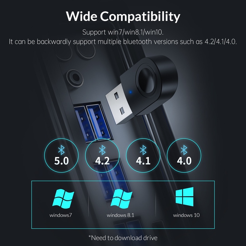 ORICO BTA-608 Bluetooth 5.0 Adapter