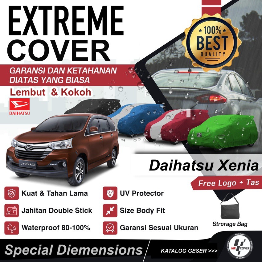 Body Cover Cover Mobil Sarung Mobil Daihatsu Xenia