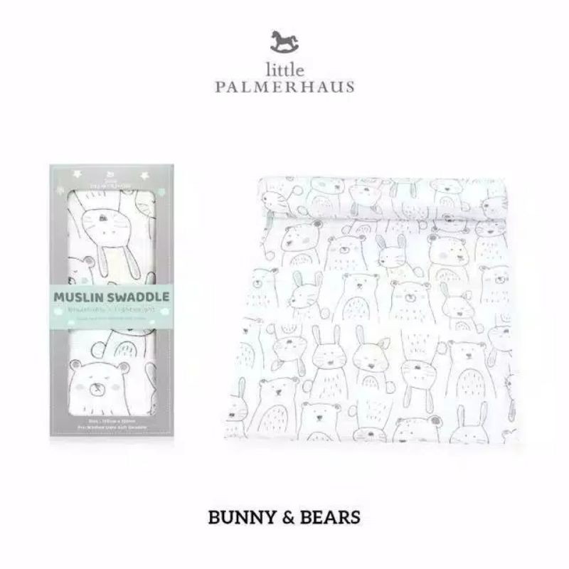 Bedong Muslin Swaddle Little Palmerhaus