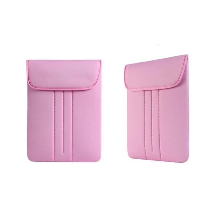 Tas Laptop Softcase 15.6 inch Top Loaded Waterproof Neoprene -pink