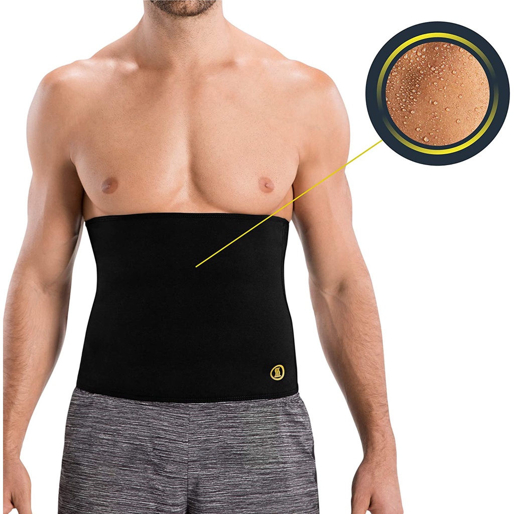 HOT SHAPERS KORSET NEOTEX SLIM WAIST Korset Pelangsing Pria Wanita Pengecil Perut Pelangsing Perut Buncit Bahan Neotex Smart Fabrics Technology