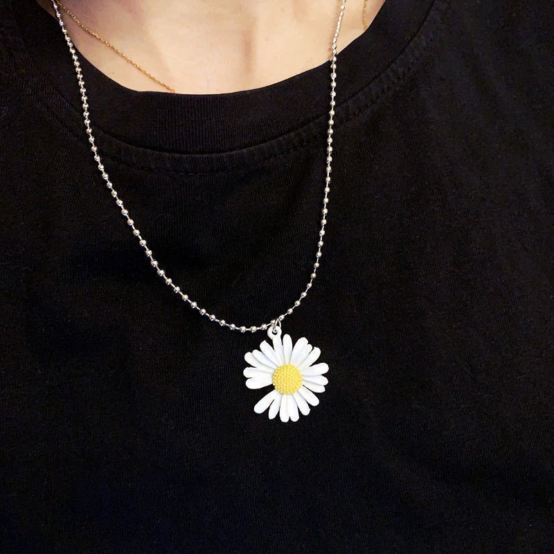 COD Kalung Clayton Daisy Flower Necklace murah Fashion L22