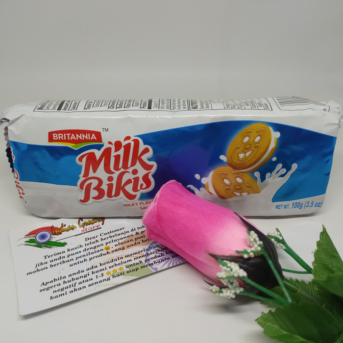 

Britannia - Milk Bilkis Flavored Sandwich Biscuit 100gr