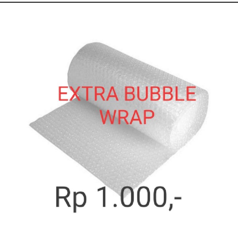 

EXTRA BUBBLE WRAP & KARDUS KHUSUS PACKING PRODUK