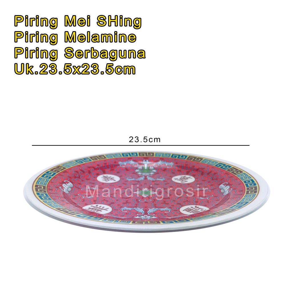 Piring Serbaguna *Piring Mei SHing * Piring Melamine * 309 HR