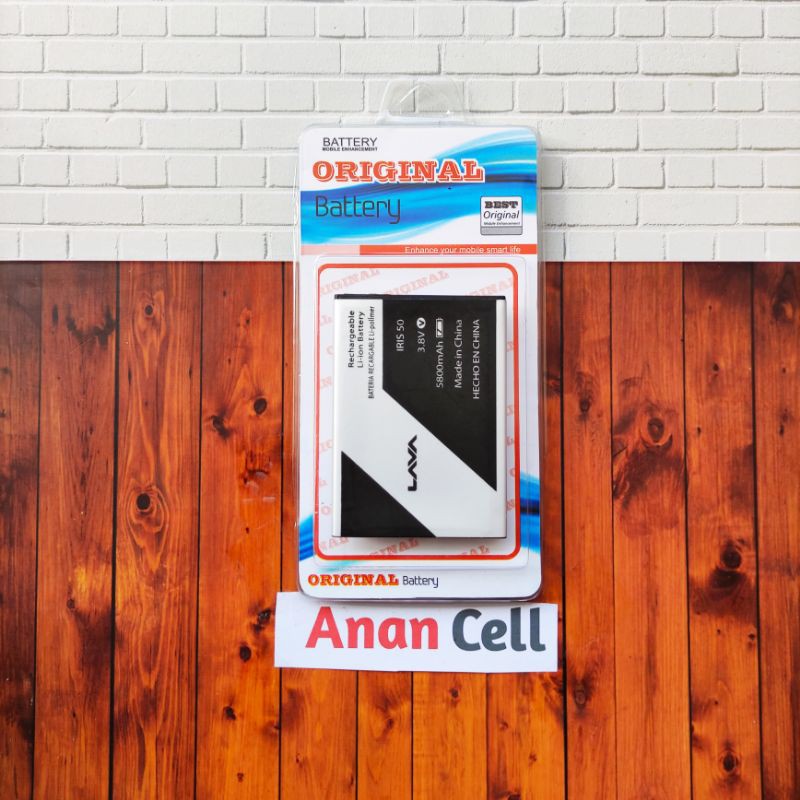 Baterai Lava iris 50 / Batre Lava iris 50 / Battery Lava Iris 50 Lafa 50