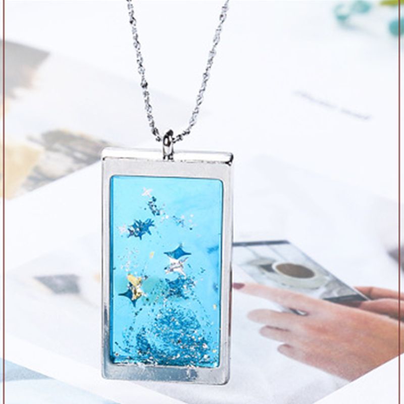 SIY  Geometric Metal Frame Set DIY Epoxy Resin UV Crystal Pendant Making Accessory