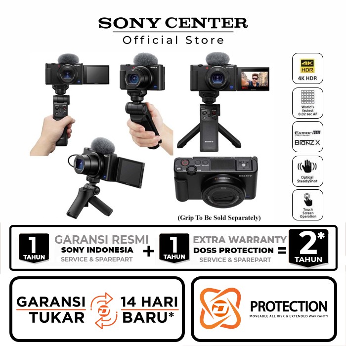 SONY ZV-1 Digital Compact Camera / Sony ZV1 Vlogging Camera 4K Video-4