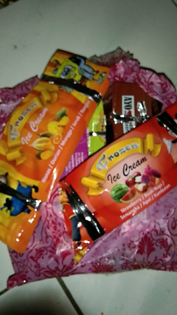 Plastik Es Frozen / Bungkus Es Unik / Kemasan Es Krim / Kemasan Es Lilin / Plastik Es Krim Bisa Cod