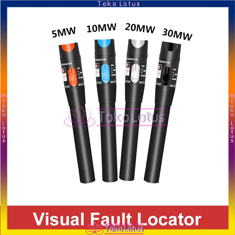 [Tanpa Batrai] Visual Fault Locator 5-30 mW VFL laser senter fiber optik