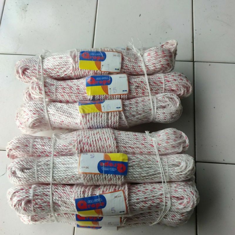 

Tali tampar 5mm Qrope panjang 30m