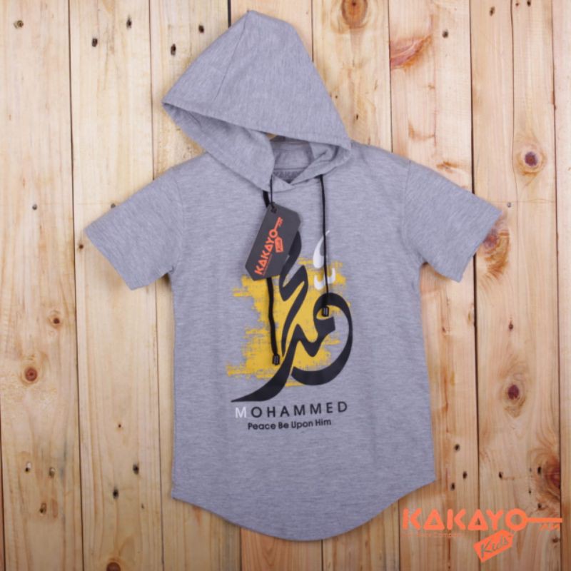 Hoodie anak/Kaos anak muslim /atasan/premium/ bahan katun 30s lembut dengan design distro /Kakayo