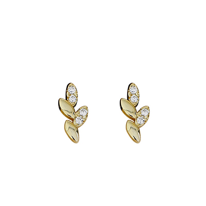 Fashion Fresh Golden Personality Small Ear Studs