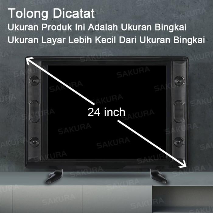 TV LED 24 inch HD Ready Televisi MurahS-2415