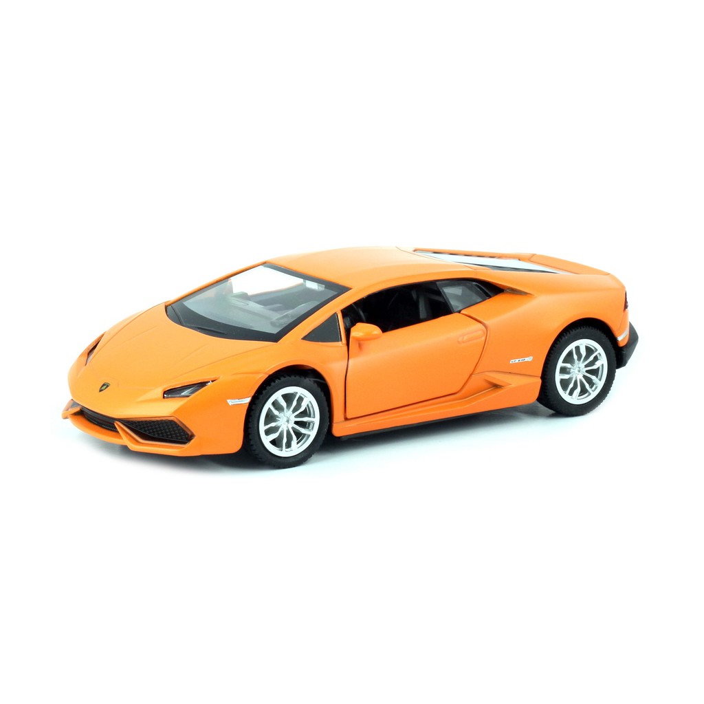 Rmz City Lamborghini Huracan Coupe Matte Orange free wheels version