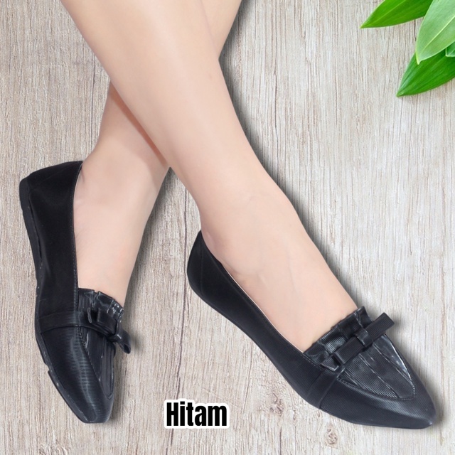 Milicca sepatu flat shoes wanita clarisa